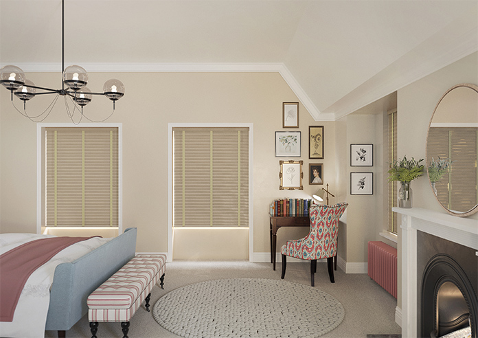 Kolsva Deluxe, Pale Oak - Motorised Venetian Blind - Image 7